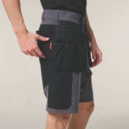 Hard Yakka Toughmaxx Lite Holster Stretch Work Shorts Graphite 34" W