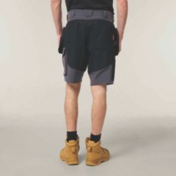 Hard Yakka Toughmaxx Lite Holster Stretch Work Shorts Graphite 34" W