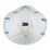 3M 8822 Cool Flow Disposable Valved Masks P2 5 Pack
