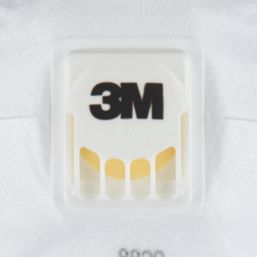 3M 8822 Cool Flow Disposable Valved Masks P2 5 Pack
