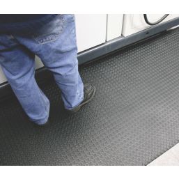 COBA Orthomat Diamond Anti-Fatigue Floor Mat Black 18.3m x 1.2m x 9mm