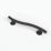 Nymas NymaSTYLE Curved Household Luxury Grab Rail Matt Black 620mm