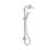Mira Minimal Rear-Fed Exposed Chrome Thermostatic Dual Outlet Mixer Shower