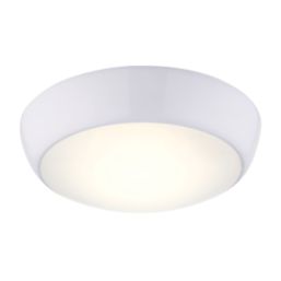 LAP Amazon LED Bathroom Ceiling Light Gloss White 16W 1200lm