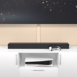 D-Line PVC Magnolia TV Cable Cover 60mm x 15mm x 1m