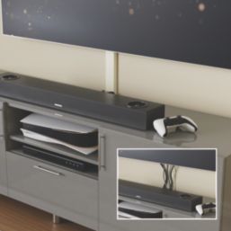 D-Line PVC Magnolia TV Cable Cover 60mm x 15mm x 1m