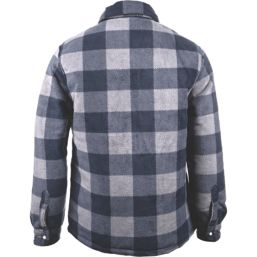 Dickies Portland Long Sleeve Shirt Blue X Large 43" Chest