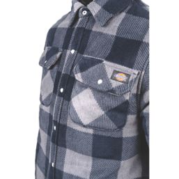 Dickies Portland Long Sleeve Shirt Blue X Large 43" Chest