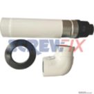 Baxi 5118069 HE Standard Telescopic Flue Kit & Elbow