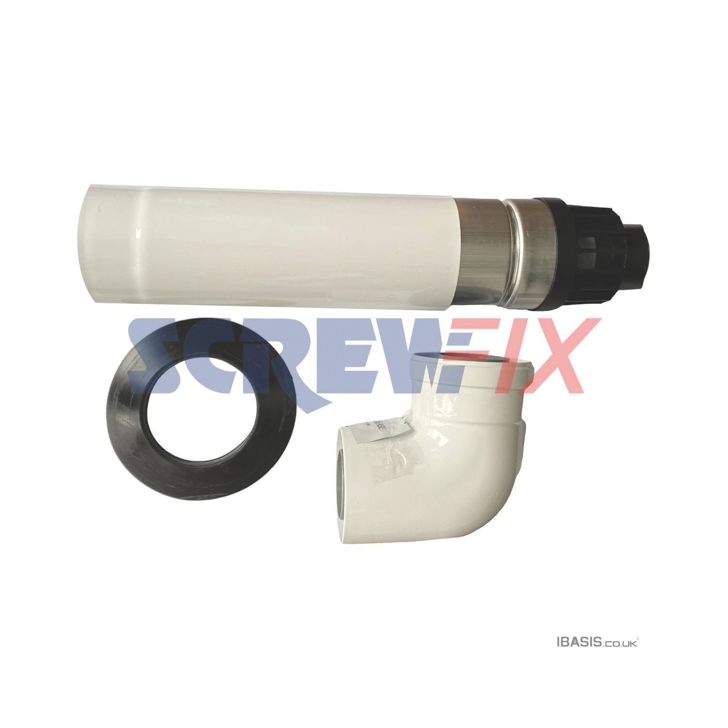 Baxi 5118069 HE Standard Telescopic Flue Kit & Elbow (449TP)
