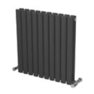 Ximax Fortuna 600mm x 584mm 2287BTU Anthracite Vertical Designer Radiator