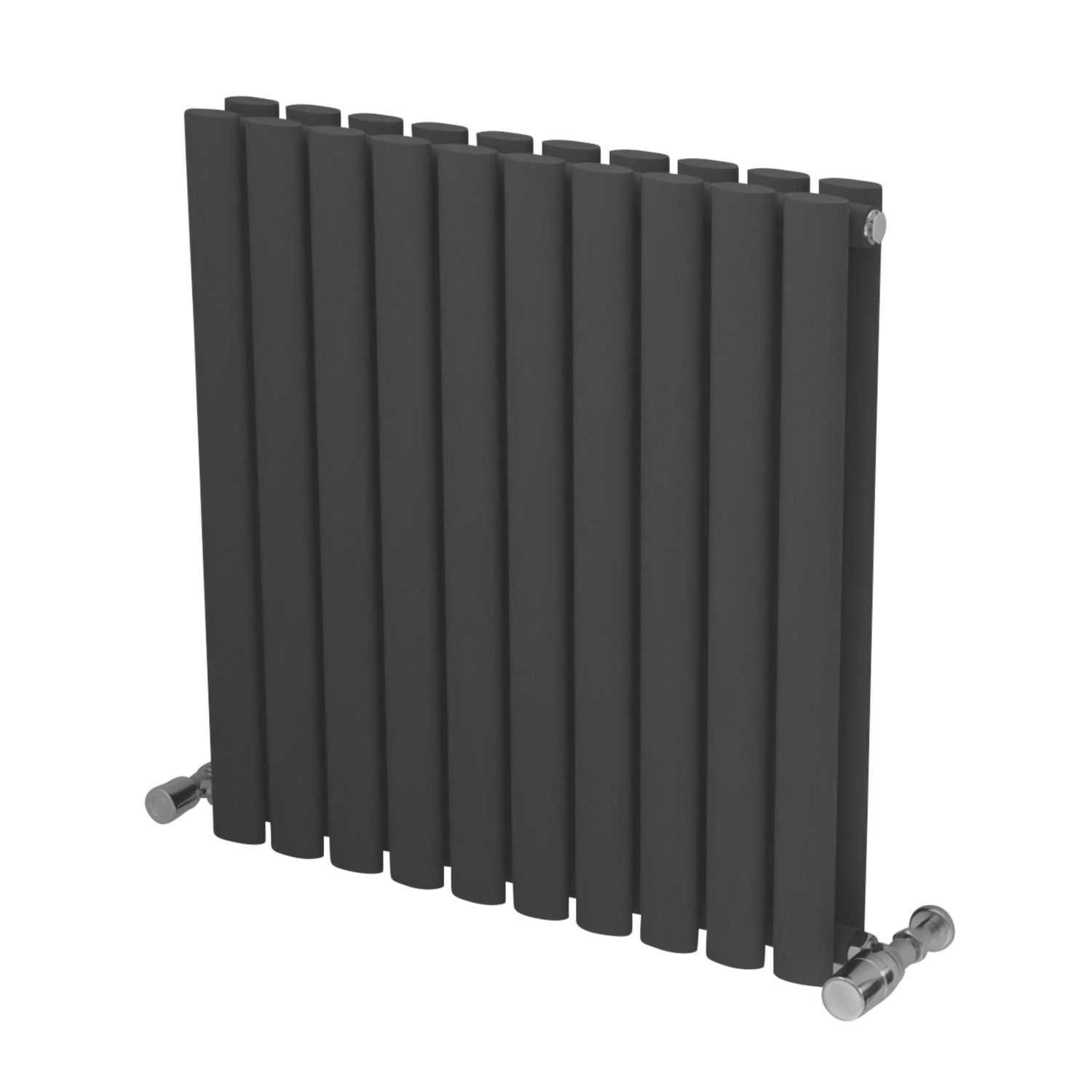 Ximax Fortuna 600mm x 584mm 2287BTU Anthracite Vertical Designer Radiator (449TR)