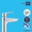 Grohe Quickfix Start StarLight Chrome 191mm Standard Lever Mono Basin Mixer Tap  With Clicker Waste