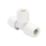 Hep2O  Plastic Push-Fit Equal Tees 15mm 10 Pack