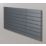 Ximax 1200mm x 595mm 2662BTU Anthracite Vertical Designer Radiator