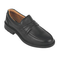 City Knights Slip-On   Safety Shoes Black Size 11