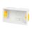 Appleby  2-Gang Dry Lining  Knockout Box 47mm