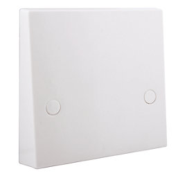 British General 900 Series 45A Unswitched Cooker Outlet Plate  White