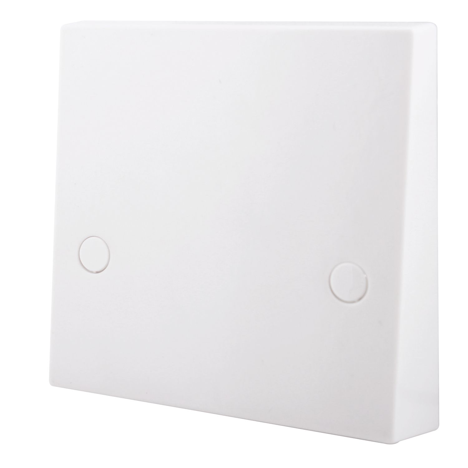 British General 900 Series 45A Unswitched Cooker Outlet Plate White (45080)