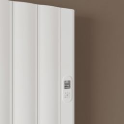 Azur Stratos 2000W Electric Radiator 1600mm x 610mm White 6824BTU