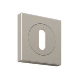 Cooke & Lewis Lormel Standard Escutcheon (Pair) Satin Nickel 52mm