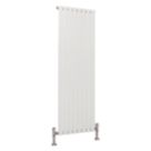 Reina Harley Single 1600mm x 560mm 3251BTU White Vertical Designer Radiator