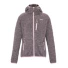 Regatta Newhill Full Zip Womens Hooded Fleece Powder Lilac Size 14