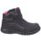 Amblers Lydia Metal Free Ladies Safety Boots Black / Pink Size 7