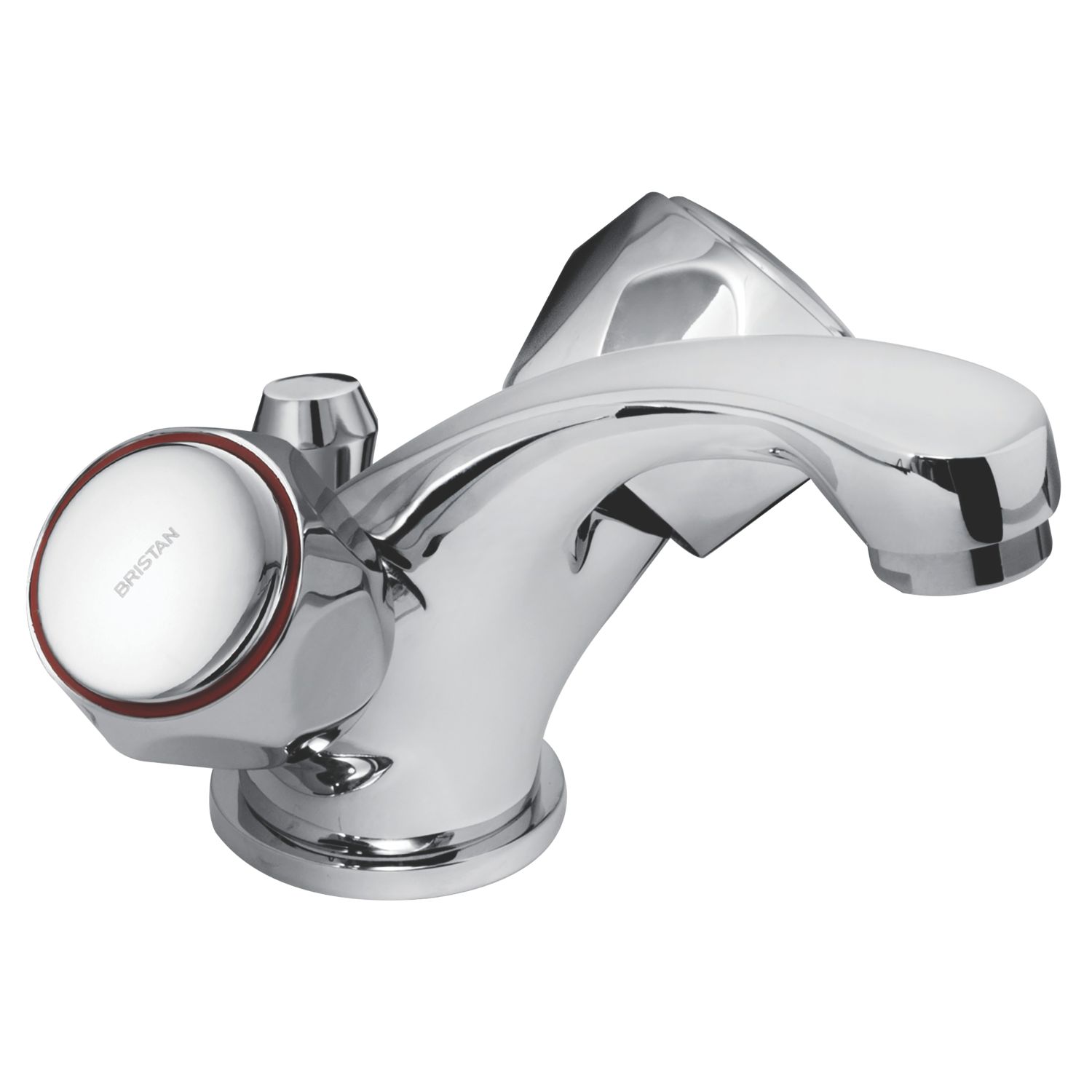 Bristan Club Basin Mono Mixer with Pop-Up Waste Chrome-Plated (450JE)