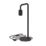 Calex  LED Table Lamp with Pearl ST64 Bulb Black 2W 165lm