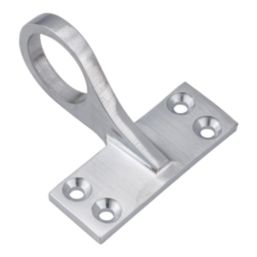 Smith & Locke Sash Window Handle Satin Chrome 52mm x 55mm