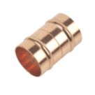 Copper Solder Ring Equal Couplers 28mm 2 Pack
