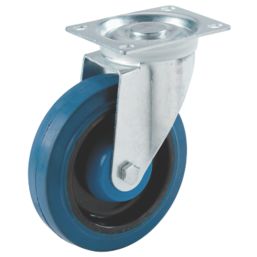 Select Heavy Duty Swivel Castor 100mm Blue