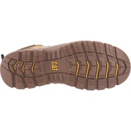 CAT Striver XL 8" Size 6  Honey Waterproof Steel Toe Cap Safety Boots