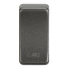 Knightsbridge 'FAN' Switch Cover Smoked Bronze