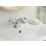 Bristan 1901 Chrome-Plated 110mm Standard Cross Head Mono Basin Mixer Tap  With Pop-Up Waste