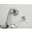 Bristan 1901 Chrome-Plated 110mm Standard Cross Head Mono Basin Mixer Tap  With Pop-Up Waste