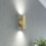 Eglo Portillo Up & Down Wall Light Matt Brass