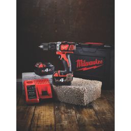 Milwaukee M18 BPDN-402C 18V 2 x 4.0Ah Li-Ion RedLithium  Cordless Combi Drill