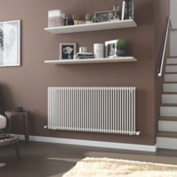 Ximax Aurora 600mm x 1260mm 3515BTU White Horizontal Designer Radiator