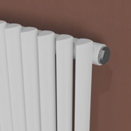 Ximax Aurora 600mm x 1260mm 3515BTU White Horizontal Designer Radiator