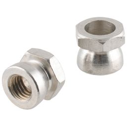 Easyfix A2 Stainless Steel Security Shear Nuts M10 10 Pack