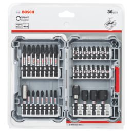 Bosch 1/4 Hex Shank Mixed Impact Control Screwdriver Bit Set 36