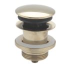 McAlpine CWP60-CB-BB Brushed Brass 1.25" Slotted/Unslotted Pop Up Basin Waste