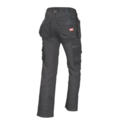 Milwaukee  Stretch Work Trousers Black 32" W 32" L