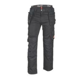 Milwaukee  Stretch Work Trousers Black 32" W 32" L