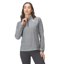 Regatta Montes Womens Half-Zip Fleece Navy (White) Size 16