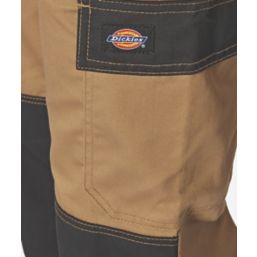 Dickies Everyday Trousers Khaki/Black 40" W 30" L