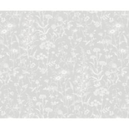 Laura Ashley Lisette Flint Self-Adhesive Glass Kitchen Splashback 900mm x 750mm x 6mm