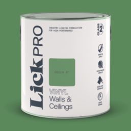 LickPro  2.5Ltr Green 07 Vinyl Matt Emulsion  Paint